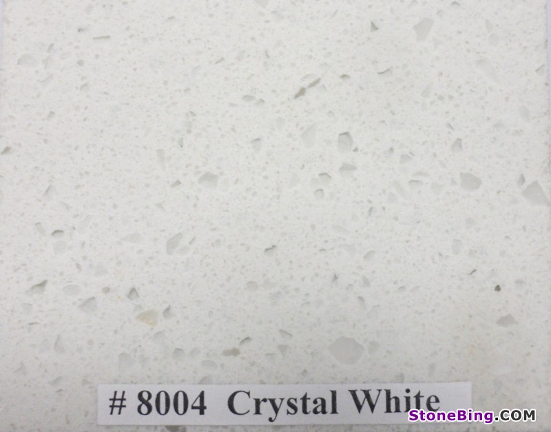 Crystal White Quartz Tile