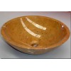 Golden Yellow Marble Vessel Sink