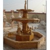 Golden Yellow Marble Fountain