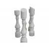 Aoshi White Baluster