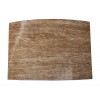 Beige Travertine Arc Plate