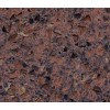 Red Artificial Sparkle Quartz Stone Countertop