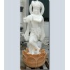 Royal White Marble Statue