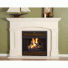 Modern Marble Fireplace