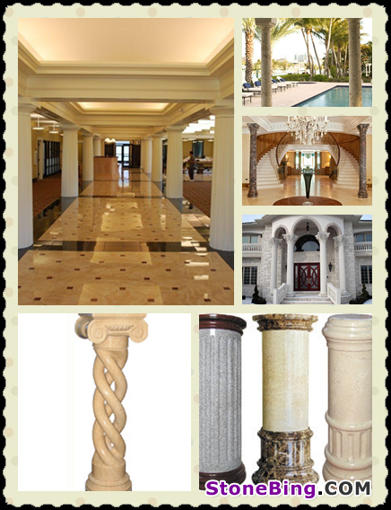 Hotel Marble Column