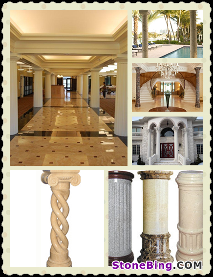 Dcorative Stone Column