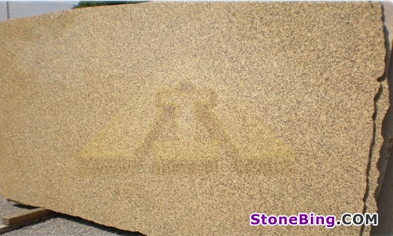 Crystal Yellow Granite Slab