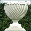 White Marble Flower Pot