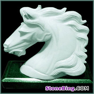 Horse Head Statue