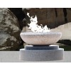 Tweed Grey Fire Bowl