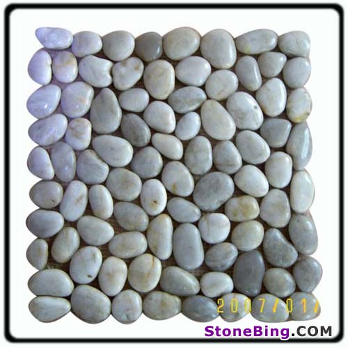 White Cobble Stone Meshwork JXM-15