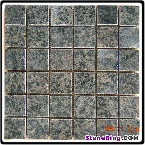 Dark Green Mosaic Tile JXM-12