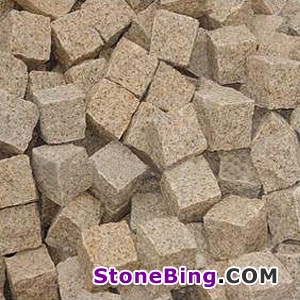 Yellow Cubic Stone