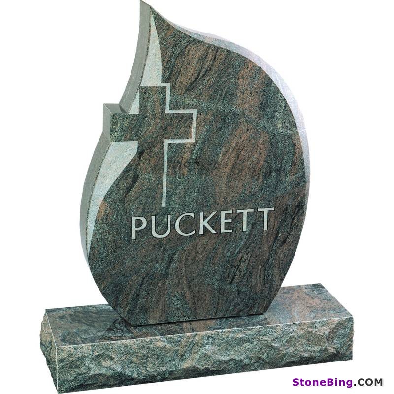 Granite Upright Headstone M137 