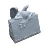 Crying Angel Granite Slant Monument