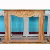 Yellow Marble Fireplace FI-007