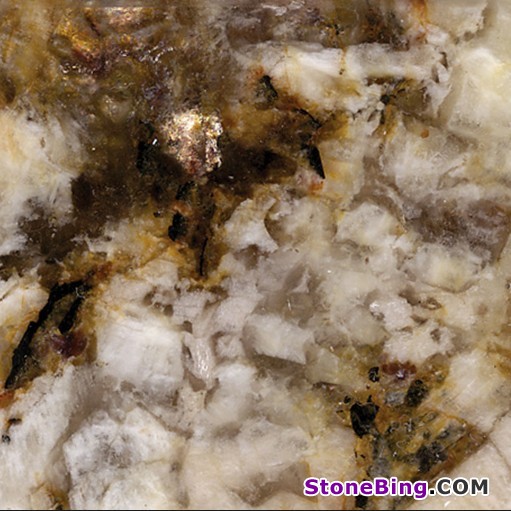 Aran Cream /New Golden Silver Granite Slab