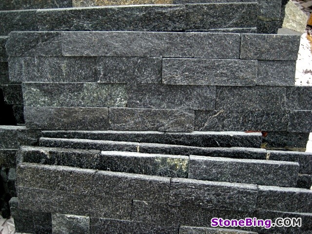Black Quarts Culture Stone ns1046