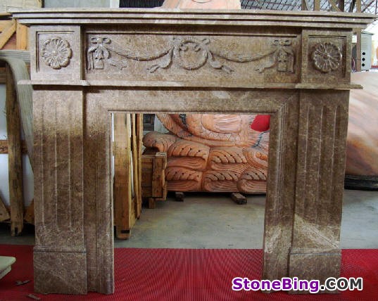 Marble Fireplace BL-01