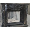 Black Marble Fireplace BL-35