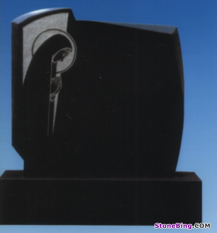 Supreme Black Granite Monument