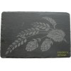 Black Slate Etch Placemat