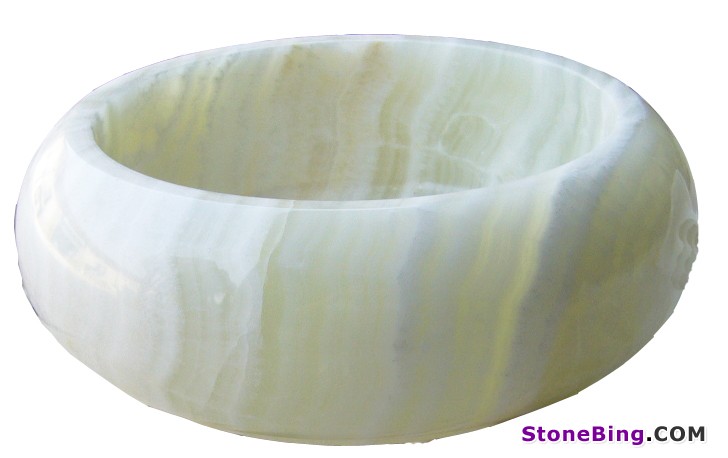 White Onyx Basin 9