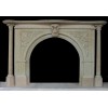 Granite Fireplace with Columns FPFC-003