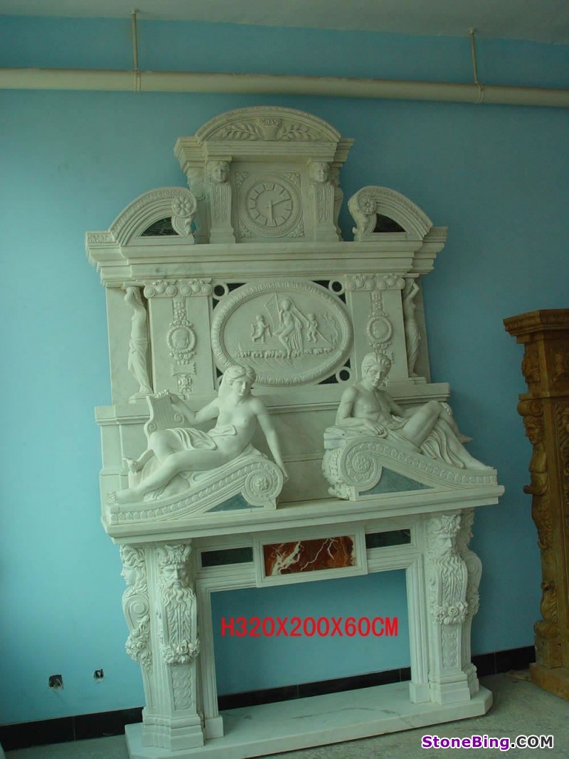 Overmantel Fireplace FPOM-053