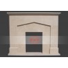 Egypt Cream Marble Fireplace 01