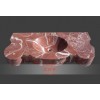 Blood Red Marble Sink