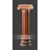 Pingshan Red Marble Pedestal