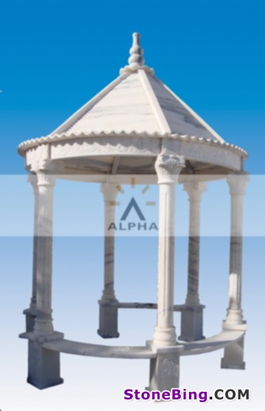 White Marble Gazebo SG-011