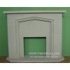 White Sandstone Fireplace