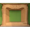 Galala Beige Marble Fireplace