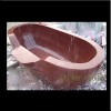 Red Marble Bathtub