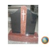 Black & Red Granite Tombstone