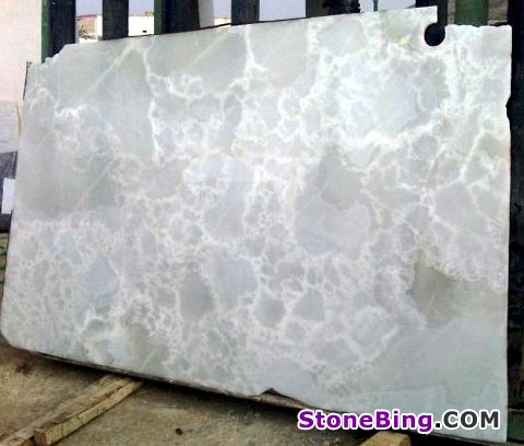 Pure White Onyx Tile