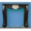 Black Marble Fireplace FBF035