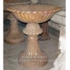 Yellow Marble Flower Pot FY117