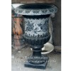 Black Flower Pot FY097
