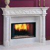 White Marble Fireplace TA2-66