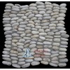 White Cobble Mosaic Tile ZFLM 02