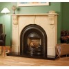 Yellow Marble Fireplace TH-CSF-010