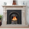 White Marble Fireplace TH-CSF-005