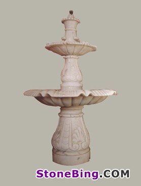 White Marble Fountain TH-LF-010