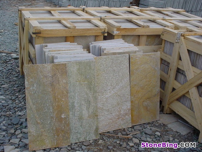 Desert Gold Slate Tile