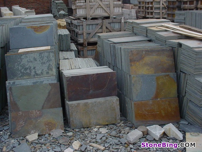 Rust Slate Tile