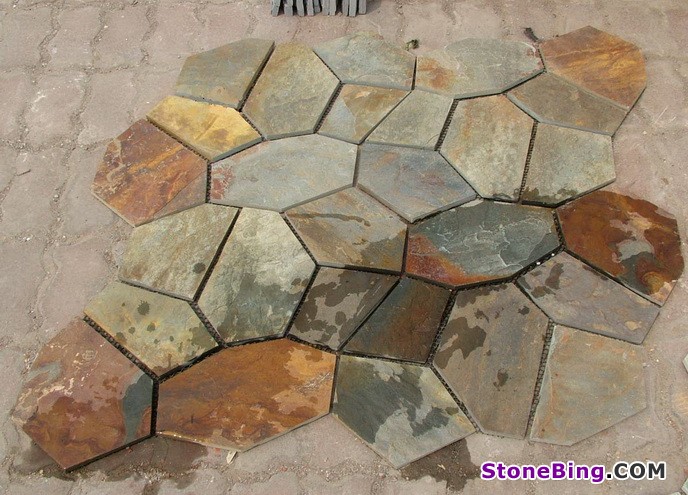 Rust Slate Tile