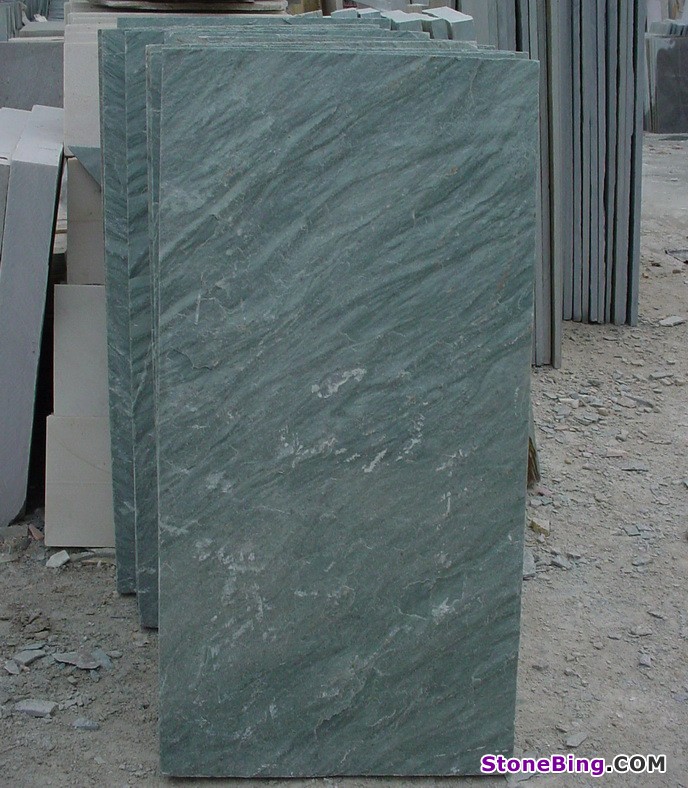 River Green Slate Tile